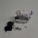 Mini Sewing Machine, Portable Sewing Machine for Beginners Adult Kids, 2-Thread 2-Speed 2-Switches Electric Crafting Mending Machine Travel Automatic