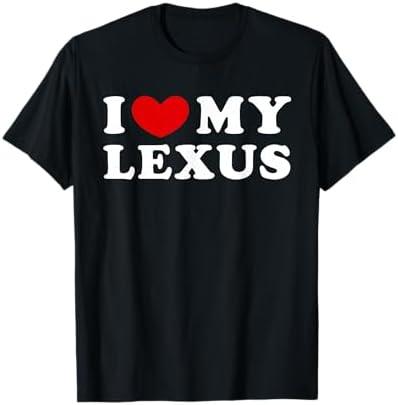 I Love My Lexus, I Heart My Lexus T-Shirt, size XL