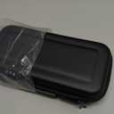 Orzly Carry Case Compatible with Nintendo Switch and New Switch OLED Console - Black Protective Hard Portable Travel Carry Case Shell Pouch with Pockets for Accessories and Games