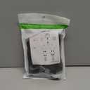 HDMI KVM Switch 1 Monitors 2 Computers 4K@60Hz USB KVM Switches 2 Ports for 2 PC Sharing Single Monitor and Keyboard Mouse with Wired Extend Controller Plug and Play (Black)