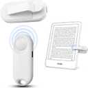 RF Remote Control Page Turner for Kindle Paperwhite,Kindle Accessories Remote Photo and Video for E-Book iPhone iPad Android Tablets Reading Novels Comics Remote Control Extenders(White)