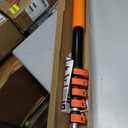 3-12FT Telescopic Extension Pole, Flip-Lock & Screw Dual Locking Extendable Pole, Multi-Purpose Paint Roller Extension Pole for Painting & Cleaning