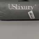 USlixury Ear Piercing Pillow with Foam Plug, Ear Plilow with Off Center and 4.7"X3.2" Ear Hole, Soft CertiPUR-US Memory Foam, Piercing Plilow for Side Sleepers, Satin, Champagne, 16"X11"X4''