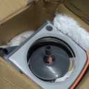 BOOMJOY Spin Mop and Bucket, Mop and Bucket with Wringer Set for Home, Easy Wring for Floor Cleaning with 6 Microfiber Replacement Refills