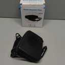 200W Car Heater, 12V Auto Part Vehicle Heater That Plugs into Cigarette Lighter, Portable Car Heaters and Defroster Windshield Defogger, Heaters for Vehicles with 360 Degree Rotary Base (Black)