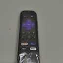 Roku TV Remote Control (Official Manufacturer Product) - Simple Setup, & Pre-Set App Shortcuts - Replacement Remote Compatible with RokuTV Models ONLY (Not Roku Players)