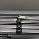 GDY 10 x 10 Canopy sidewalls, Outdoor Canopy Tent, Patio Tent,Commercial Instant Gazebos,4 Sidewalls, Portable Shelter Canopies,(Black)