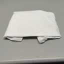 KKJIAF Ruffle Pillow Cases 18x18 Inches, White Square Ruffled Pillow Covers Set of 2, Microfiber Wrinkle-Resistant Pillow Shams with Envelope Closure for Sofa Bed Living Room