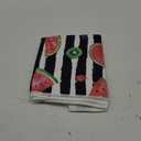 Honoson 4 Pieces Watermelon Kitchen Towels Summer Farmhouse Decorative Dish Towel Watermelon Absorbent Plaid Tea Washcloths for Summer Kitchen Cooking Home Cleaning Decor