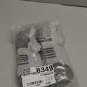 Amazon Essentials Men's Cotton Performance Cushioned No Show Socks for Men, Breathable Athletic (8-12, Grey)