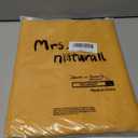 Mrs.Naturall Yellow Short Curtains 24 inch Length for Small Windows Rod Pocket Room Darkening Thermal Blackout Tier Curtains for Kitchen Girls Bedroom Bathroom 34 x 24 Inches Long Mustard Gold Yellow