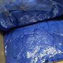 VEVOR 100 Pcs Blue Chair Covers, Polyester Spandex Chair Cover, Stretch Slipcovers for Wedding Party Dining Banquet Flat-Front Chair Covers, Fits Chair Measures up to 17.72 x 18.11 x 30.31 inch