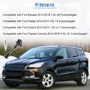 JDMON Ignition Coils Pack and Spark Plug Compatible with Ford Escape 2013-2016, Fusion 2013-2014,Fiesta 2014-2019,Transit Connect 2014-2016 1.6L UF674 94769 BM5Z12029B