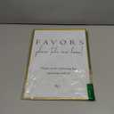 Favors Please Take One Home, Wedding Gifts Sign, Wedding Signs for Ceremony and Reception, Engagement Party Desk Decor, Bridal Shower Decor, Gold Frame Wooden Sign with Stand, Wedding Party Favors,9