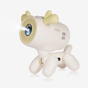 Mini Projector with WiFi and Bluetooth - Portable Outdoor Projector for Home Theater, Supports HDMI/USB Ideal for Movies and Gaming