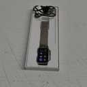 FITVII Nexa Fitness Tracker Answer/Make Calls, Smart Watch with Blood Pressure, Blood Oxygen, 24/7 Heart Rate Monitor, 120+ Sport Mode Activity Tracker with Step Counter, Sleep Tracker for Women Men, Silver