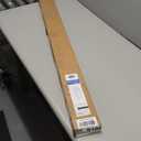 BlastHome Non-Adjustable Luxury Curtain Rods for Windows, 1  Rod Set, 3 foot Fixed Length, Brushed Dark Brown