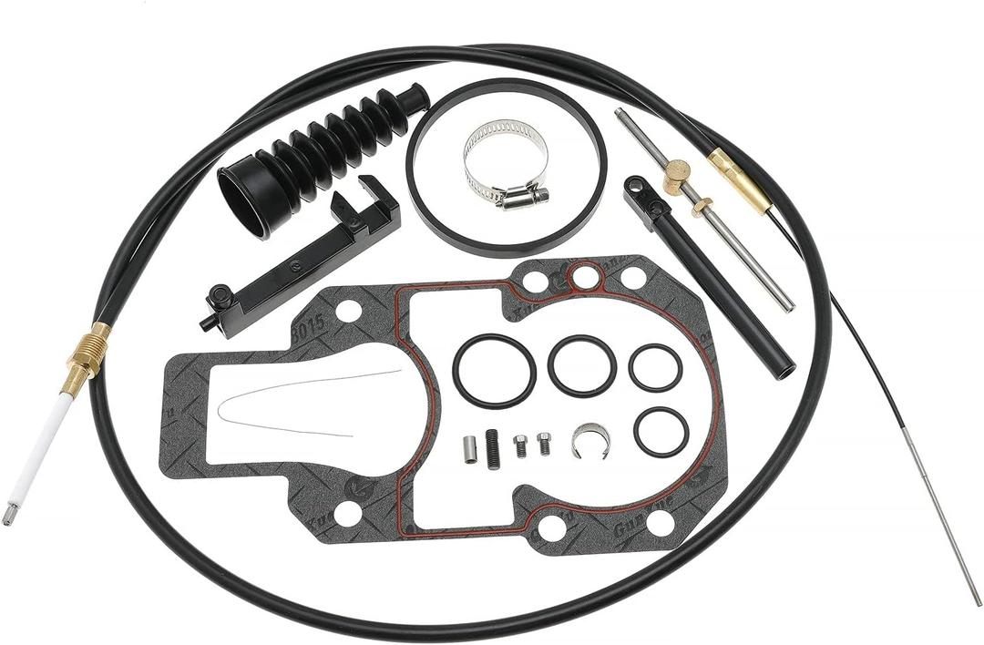 815471T1 865437A02 18-2604 Lower Shift Cable Kit for Mercury for Mercruiser Bravo Stern Drives Replaces 815471T1 865437A02 18-2604