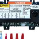 S8610U Furnace Control Board Module Compatible with Honeywell S8610U3009 S8610U1003 intermittent pilot ignition control Universal Ignition Module(BLACK)