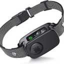 Bark Collar, Dog Bark Collar for Large Medium Dogs 30-120lbs, Automatic Waterproof Barking Collar with Beep Vibration and 5 Adjustable Sensitivity (Classic Black)