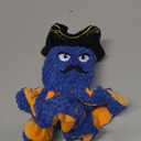 Octopus Dog Toy-Automatic Bouncing Ball, Moving Chew Toy with Bouncing Ball, Interactive Dog Toys for Small and Large Dogs, Automatic Moving Dog Ball Toys, Squeaky Tug of War Dog Toy to Keep Them Busy (Blue)