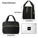 Fasrom Wearable Breast Pump Bag with Cooler Compatible with Momcozy, Medela and Elvie Pumps, Portable Pump Carrying Case for Working Moms, Beige