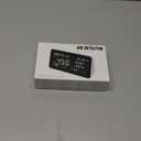 CIS 7in1 Air Quality Monitor, Indoor Humidity Monitor, Temperature, CO2, TVOC, HCHO, Time, Date Display Desktop Air Quality Tester, Air Quality Meters for Home Office Hotel Restaurant School