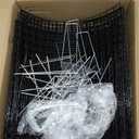 4 Pack Plant Protectors from Animals, 16Pcs DIY Plant Cages 12.6"x12.6"x16", Chicken Wire Garden Animal Barrier, Keep Rabbits & Chipmunks Out for Vegetables, Shrubs & New Plants