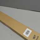 LazBlinds Cordless White 1" Room Darkening Vinyl Mini Blinds, 25" W X 36" H Horizontal Window Blinds for Home, Cordless Shades for Indoor Windows