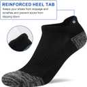 Ankle Socks Womens Athletic Running Comfort Cushioned 3/5/6Pairs (XL)