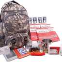 ReadyWise Emergency Survival Gear  Tactical Military Backpack, Camping Essentials Bug Out Bag & Survival Kit, Prepper & Hurricane Supplies, Meal Pouches with up to 25 Year Shelf Life, 64 Piece (Camo)