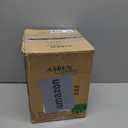 # 31010 TRANSITIONAL HARDBACK EMPIRE SHAPE SPIDER CONSTRUCTION LAMP SHADE IN BLACK RAYON FABRIC, 8" WIDE (8" X 8" X 11") GREY