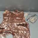 YESSA Flapper Dresses 1920s Gatsby Dresses for Women Roaring 20s Costumes Great Gatsby Outfits with 20s Accessories Set (X-Large, Elegant Champagne Pink)