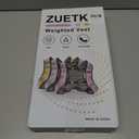 Weighted Vest, 6lb/8lb/12lb/16lb/20lb/25lb/30lb Weight Vest with Reflective Stripe, Weighted Vest for Men Women Workout Equipment for Strength Training, Running, Jogging, Fitness, Weight Loss (PU-Gold)