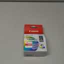 Canon CL41 Ink Cartridge, Tri-Color, in Retail Packaging