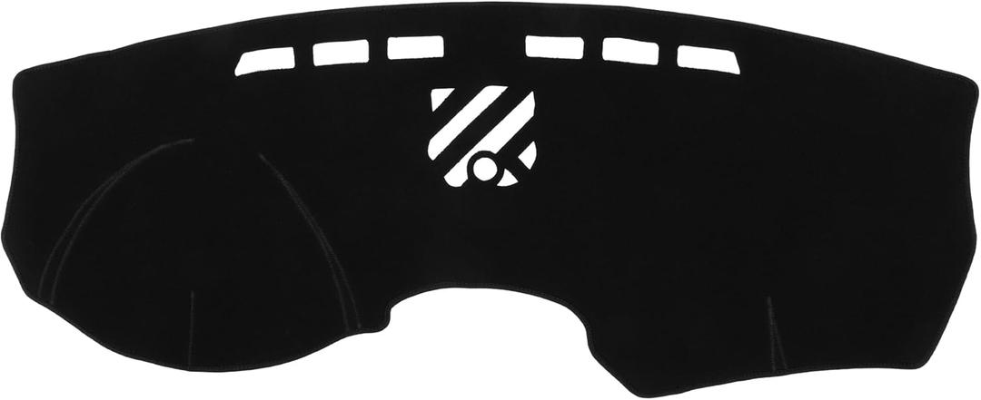 Dashboard Cover Compatible for Cadillac SRX 2010-2013, Non-Slip Polyester Black Dash Cover Mat Dash Board Protector Cover
