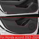 Car Door Anti Kick Pad for Honda Accord Accessories 2023 2024 2025 2026 11th gen Protector Mat Dirty Collision Stickers Inner Decorative