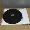 KUNJOULAM Pleated Floor Lamp, Pole Floor Lamps, Simple Design Tall Lamp with Fabric Lampshade, Standing Lamp for Living Room, Bedroom, Office, Home (Champagne Gold)