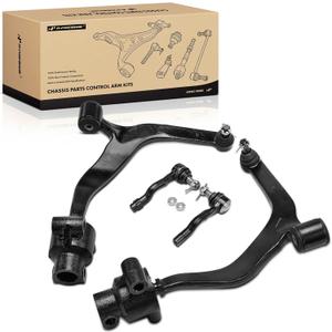 A-Premium Set of 4, Front Lower Control Arm, Outer Tie Rod End, Compatible with Infiniti FX35 2003-2008, FX45 2003-2008