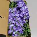 8PCS Purple Delphinium Artificial Flowers 33.5'' Faux Hyacinth Flowers Long Stem Silk Flowers for Tall Vase Home Wedding Table Decor(Light Purple)