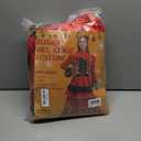 Mrs Claus Costume Adult Women Miss Santa Dress 4PCS Long Sleeve Christmas Outfit Party Holiday Plus Size (3X-Large)