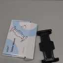 KDD iPad and Phone Tripod Mount Adapter with Ball Head, iPad Holder for Tripod, 360 Rotatable Tablet Clamp Mount fits iPad Pro 12.9, Air Mini 3 4, Galaxy Tab, Surface Pro, Selfie Stick(5.3-10.6") (Black)