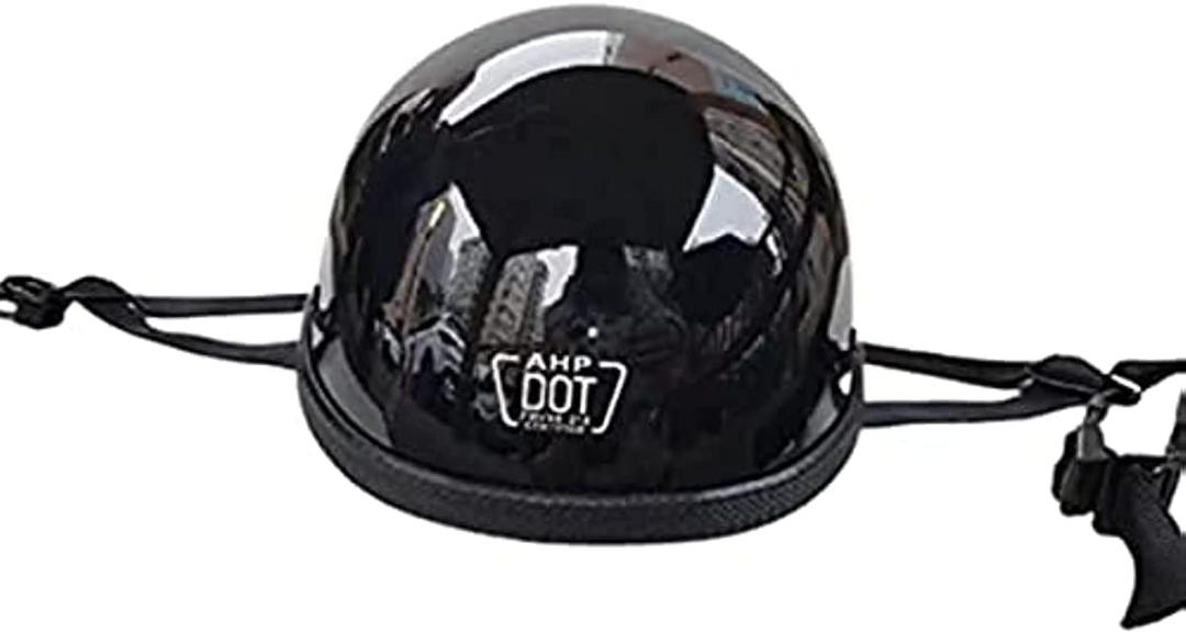 Open Face German Style Beanie Skull Cap Retro, DOT Certified Motorcycle Half Helmet for Men Women Ultra-Thin Half Shell Motorbike Helmet Apply to Bicycle ATV Chopper Scooter (Small)