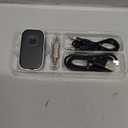 COMSOON Bluetooth Receiver for Car, Noise Cancelling 3.5mm AUX Bluetooth Car Adapter, Wireless Audio Receiver for Home Stereo/Wired Headphones, Hands-Free Call, 16H Battery Life - Black+Silver