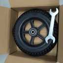 200x50 solid tire wheel Plastic Hub With Tool for electric scooter balance car 8x2 solid wheel explosion proof puncture tubeless tire parts