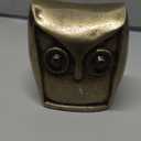 HD Designs Aluminum Owl Gold 3.6 Inches Home Decor Desk Table Shelf Figure