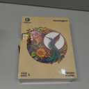 Unique Wooden Puzzles for Adults, Hummingbird Puzzle 300 Pieces 15.35" x 15.15", Animal Shaped Wood Puzzles Adult, Wooden Jigsaw Puzzles for Adults, Family Games for Kids and Adults