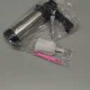 Cookie Press, Spritz Cookie Press for Baking, Stainless Steel Cookies Press Gun Kit with 8 Icing Tips and 13 Cookies Discs for DIY Biscuit Maker and Decoration (Black)