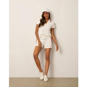 Sporty Rib Polo And Short Set, M