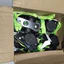Retractable Ratchet Straps 1 Inch x 12 Feet Heavy Duty Tie Downs,1760lb Break Strength,Self Retracting for Truck,Cargo,Trailer,Motorcycle,ATV,UTV (Fluorescent Green, 4pack)